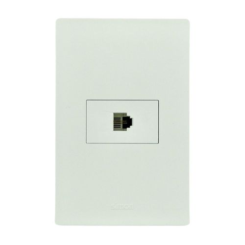 Toma Data S220 Rj45 Blanco Simon