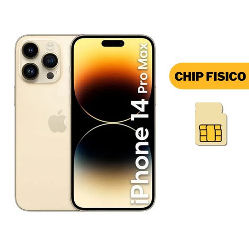Celular iPhone 14 Pro Max 6.7” 512GB Open Box Nuevo Dorado