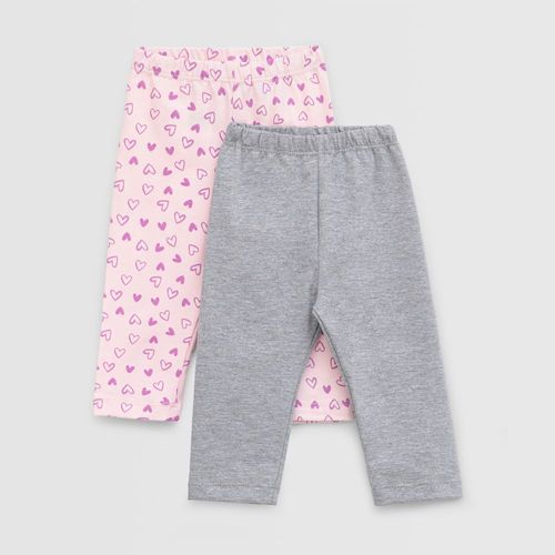 Leggins Pack X2 Para Bebe Niña Baby Circus