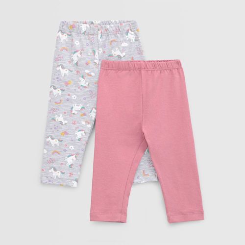 Leggins Pack X2 Para Bebe Niña Baby Circus