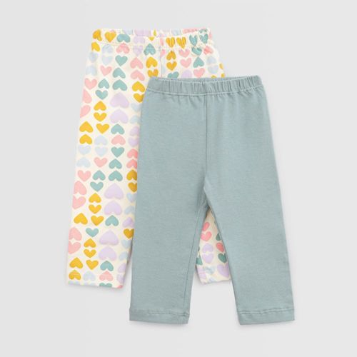 Leggins Pack X2 Para Bebe Niña Baby Circus