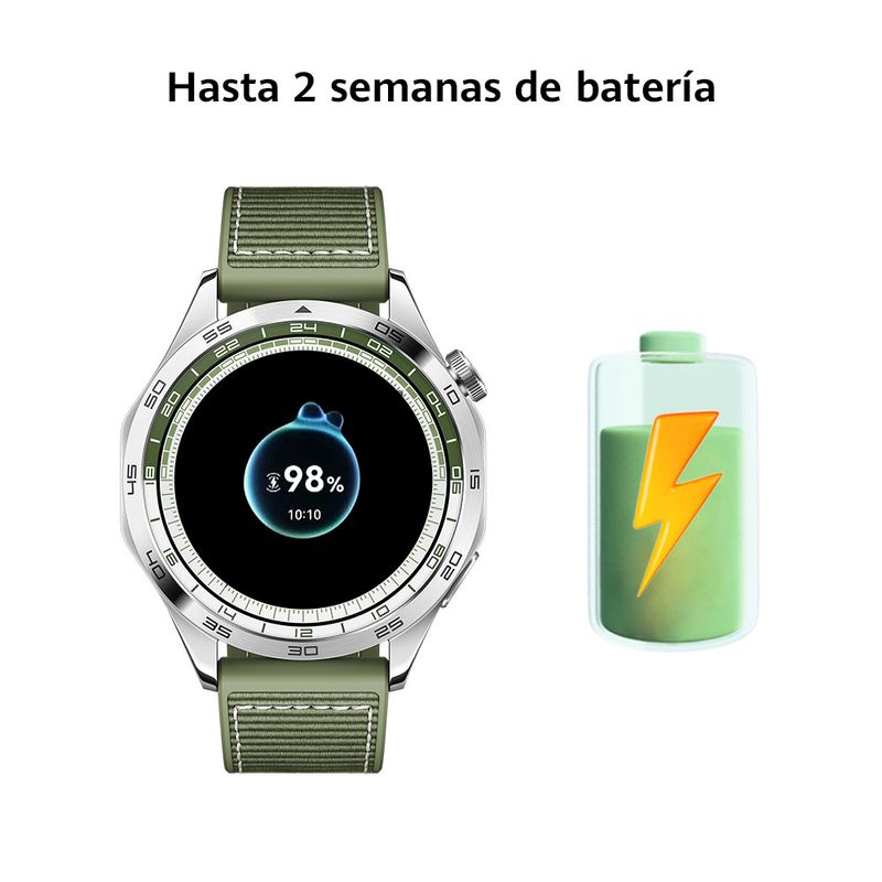 Smartwatch-HUAWEI-Watch-GT-4-Verde-46mm