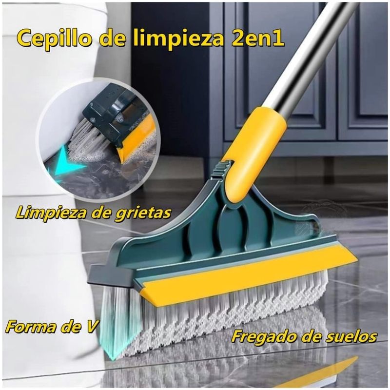 Escoba-Cepillo-de-Limpieza-con-Secador-2en1-Rotacion-120°-Verde-C16