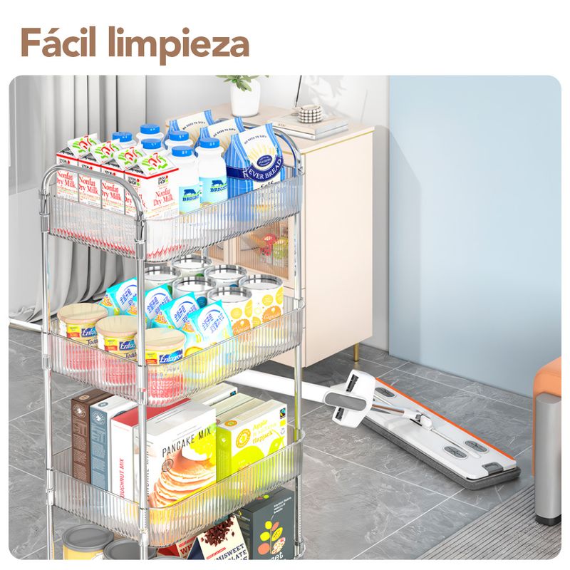 Carrito-Organizador-4-Niveles-Moderno-Transparente-con-Ruedas-de-Oficina-T24