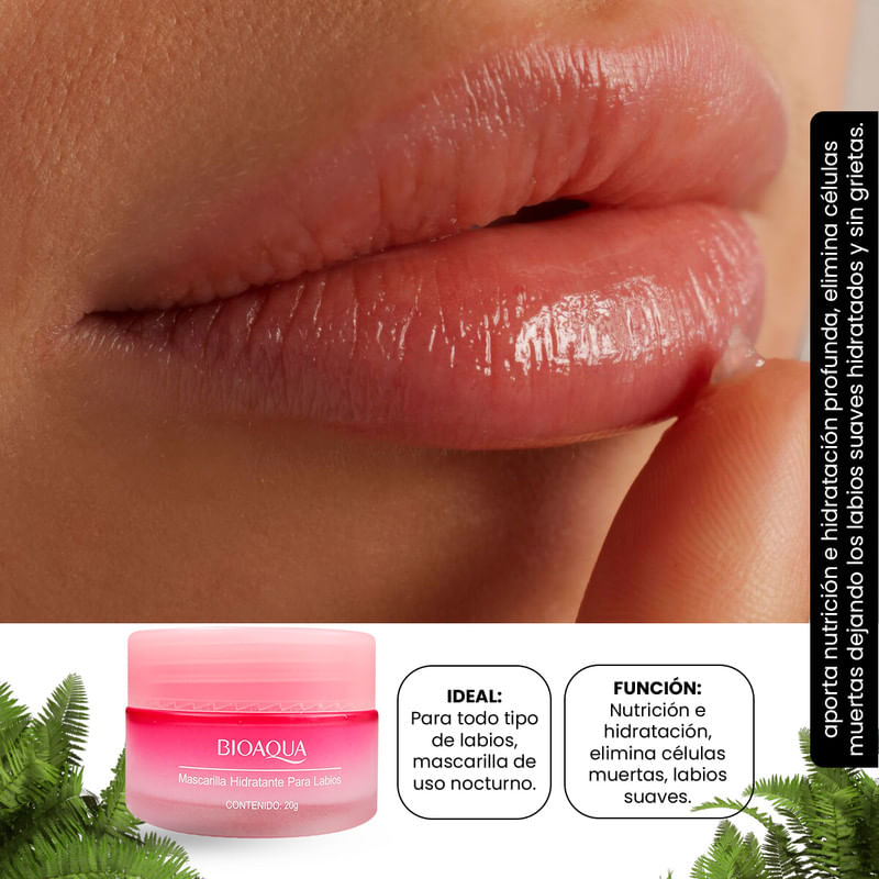 Mascarilla-Hidratante-Para-Labios-Lipcare-20G---Bioaqua