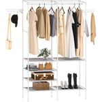 Ropero-Perchero-Organizador-Armario-Closet-Armable-2-Cuerpos-Blanco