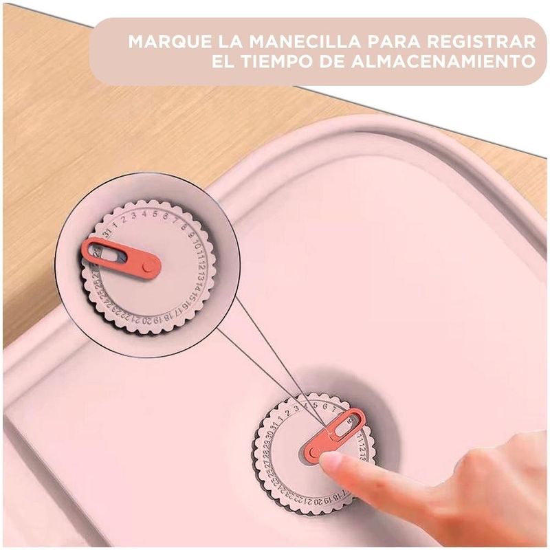 Bandeja-Organizador-Dispensador-Porta-Huevos-Taper-Apilable-Rosado-38V