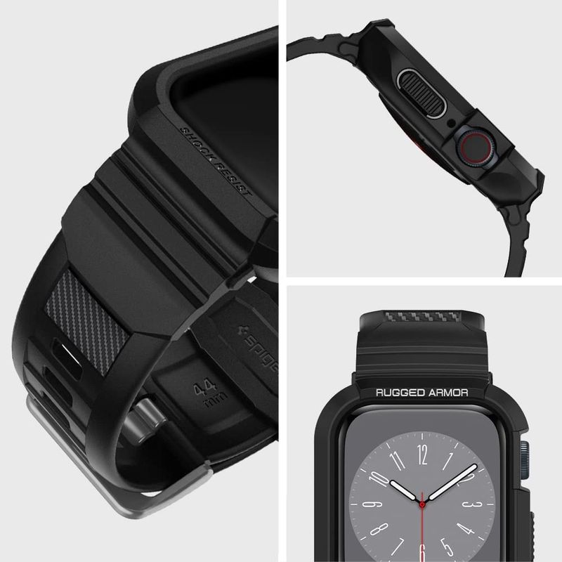 Case-Rugged-Armor-Pro-Spigen-para-Apple-Watch--45mm-44mm--color-negro