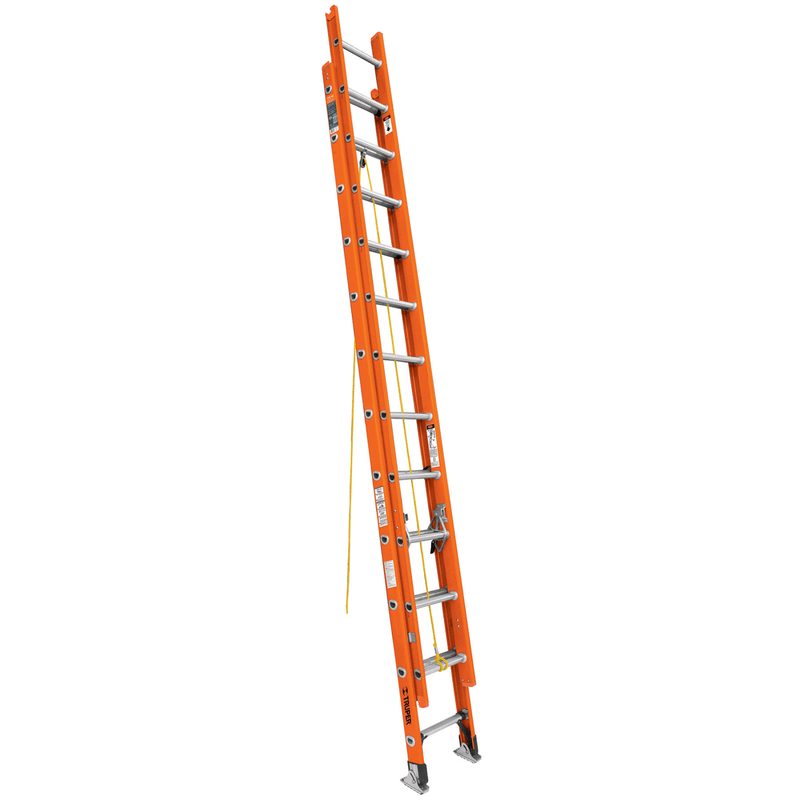 Escalera-Telescopica-24-Peldaños-Fibra-De-Vidrio-Capacidad-De-Carga-175-Kg-Truper