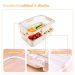 Taper-Hermetico-Contenedor-de-Alimentos-con-4-Divisiones-Desmontable-Crema-A27