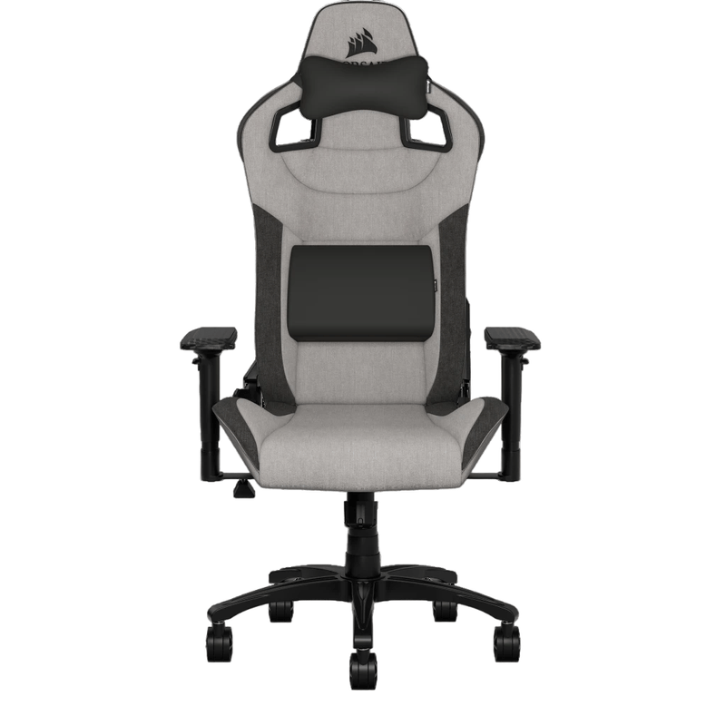 SILLA-GAMER-T3-RUSH-CORSAIR-C--REPOSABRAZOS-4D-MATERIAL-TEJIDO-COLOR-CARBON---GRIS