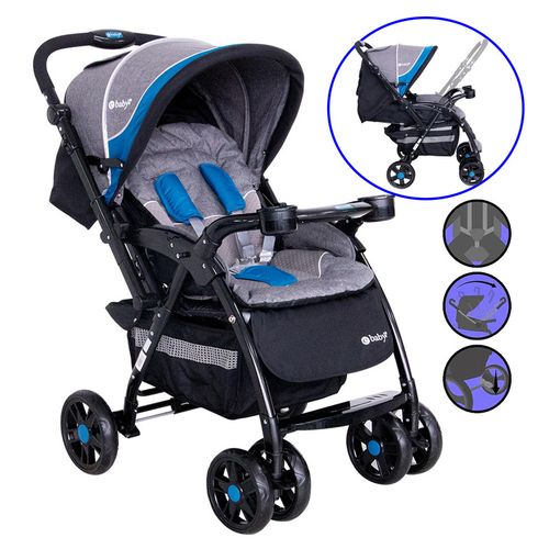 Coche de Paseo Yodie Azul Ebaby