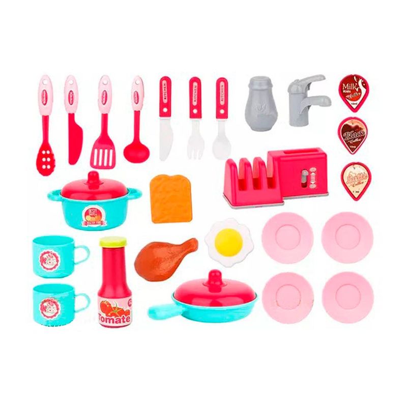 Cocina-de-Juguete-Little-Chef-Musical-Kitchen-Cook-35-Piezas