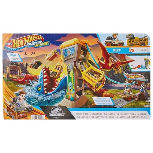 Hot Wheels RacerVerse Pista Jurasicc World