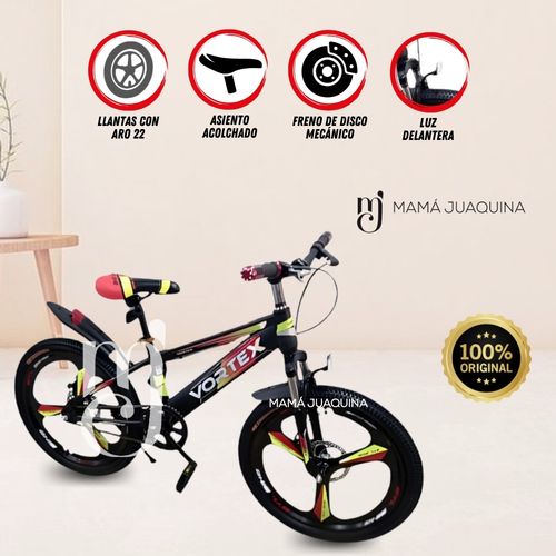 Bicicleta Para Niños Aro 22 «GIRONS» Rojo