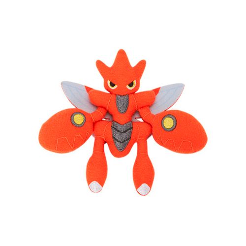 Pokemon Peluche Broche BugOut Badge Scizor Japon 11cm