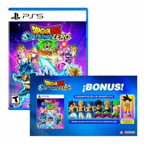 Dragon Ball Sparking Zero + Bonus Reserva Playstation 5