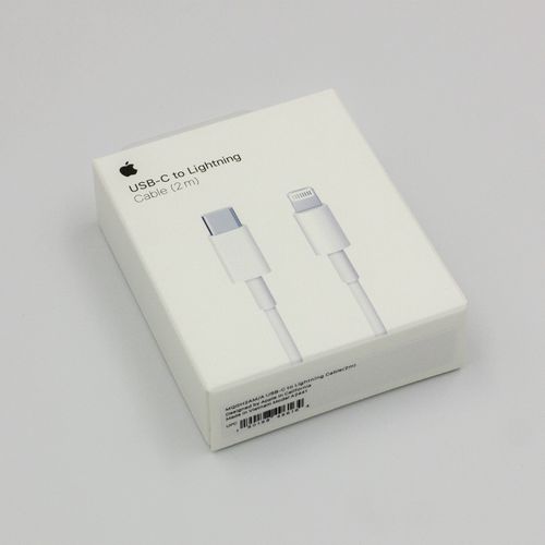 CABLE LIGHTNING A USB-C DE 2M ORIGINAL IPHONE DE APPLE + REGALO