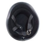 Casco-de-moto-Tipo--aleman-en-negro-mate-Talla-Standar