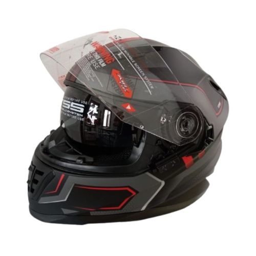 Casco De Moto Certificado Castor NEGRO TALLA L