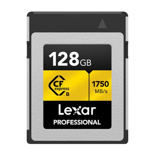 Memoria CFexpress Lexar Professional 128GB Type B - Gold Series - R:1750mb - W:1500mb