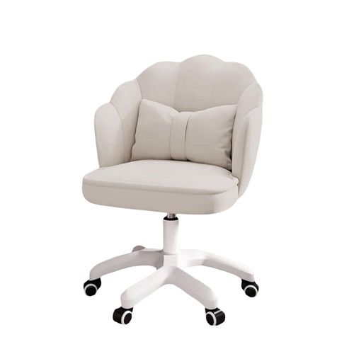 Silla Giratoria de Escritorio Oficina Q1 Blanco Buckingham