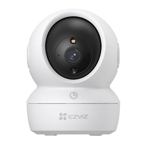 Cámara de seguridad Ezviz H6C PRO 2K+ Wi-Fi, interior, 4MP, audio, movimiento 360°, blanco