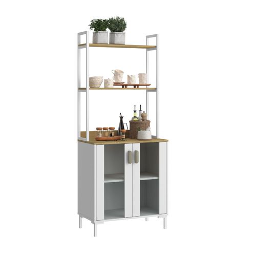 Mueble de Cocina Victoria 70cm MDP Blanco Casa Mia