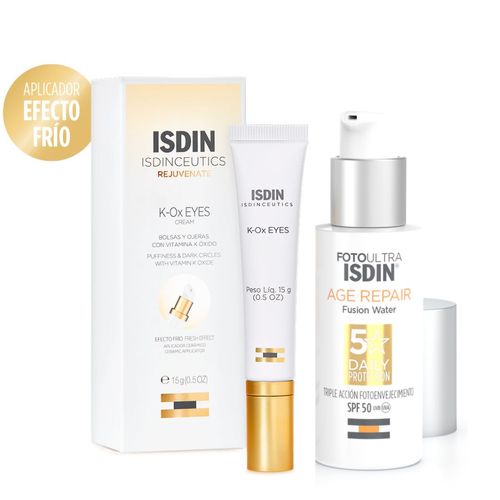 Pack Isdin Piel Reluciente Protección Facial + Contorno de Ojos