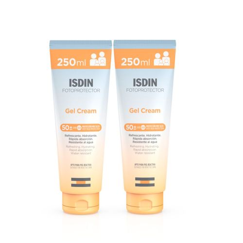 Duo Isdin Fotoprotector Gel Cream SPF50 250ml - Bloqueador Solar Corporal