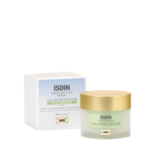 Isdinceutics Hyaluronic Moisture para Piel mixta a Grasa - Crema Hidratante Con Ácido Hialurónico