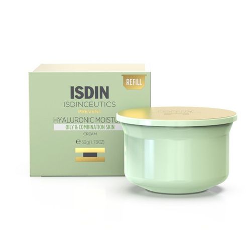 Isdinceutics Hyaluronic Moisture para Piel mixta a Grasa Refill - Crema Hidratante Con Ácido Hialuró