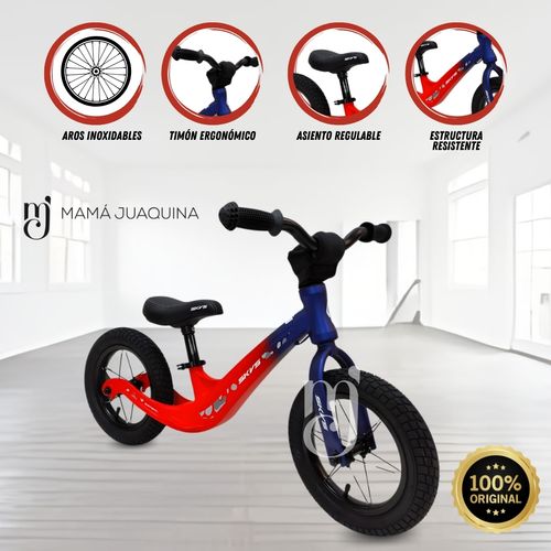 Bicicleta de equilibrio para Niños «TAMBOUR» Rojo