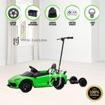 Carro-a-Bateria-para-Niño-y-Adulto-AVENTADOR-Licensed-Verde