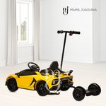 Carro-a-Bateria-para-Niño-y-Adulto-AVENTADOR-Licensed-Amarillo