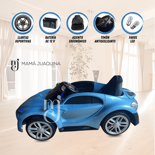 Auto Deportivo a Batería «MARTELLE» Edición Limitada Azul