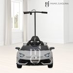 Carro-a-Bateria-para-Niño-y-Adulto-AVENTADOR-Licensed-Gris