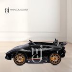 Auto-a-Bateria-Deportivo-para-Niños-«HURACAN»-Licenced-Negro