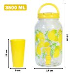 Set-de-Dispensador-de-Agua-35-L-Kawaii---4-Vasos-S11-Amarillo