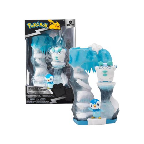 Pokemon Jazwares Select Ambiente De Glaciar Nevado