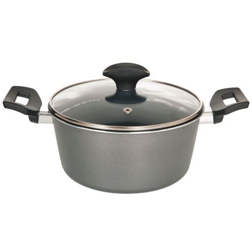 Olla ILKO 20 cm Cool Gray Aluminio Reciclado