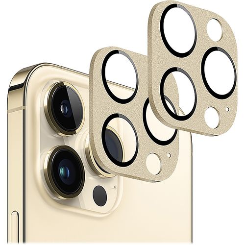 PROTECTOR DE CAMARA PARA IPHONE 14 PRO DORADO
