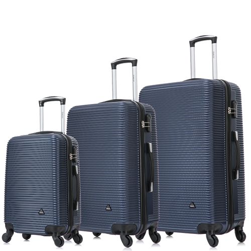 Maletas de viaje Dukap Set de 3 Royal Azul Marino