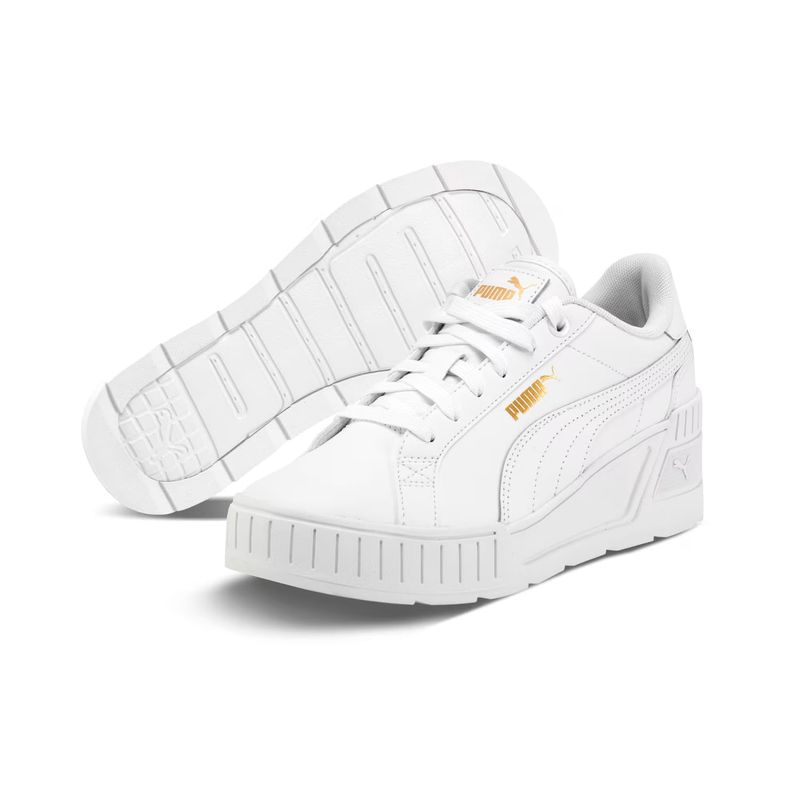 Zapatillas Urbanas Puma Mujer Karmen Wedge 390985 07 Blanco - Shopstar