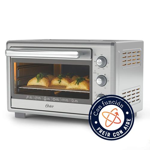 Horno Oster® de 25L con Freidora de Aire TSSTTVLS25 – Versátil con 5 Funciones (MUNDO ELECTRONICO)