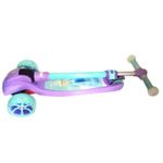 Scooter-Para-Niñas-En-Frozen-Con-Linterna-Delantera-y-llantas-de-colores