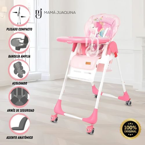 Silla de Comer «TEYLAR» Rosa