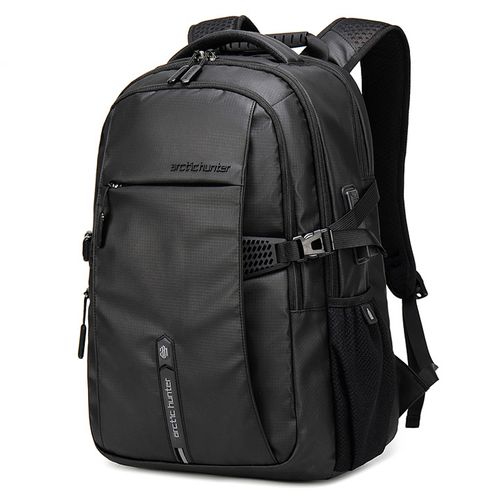 Mochila Hombre Arctic Hunter 0388 Deportiva Viaje Laptop Negro