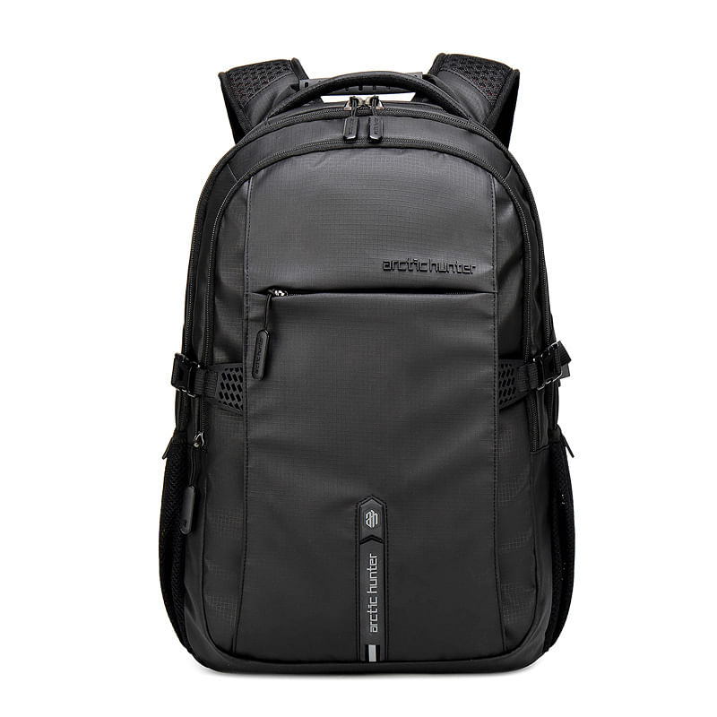 Mochila-Hombre-Arctic-Hunter-0388-Deportiva-Viaje-Laptop-Negro