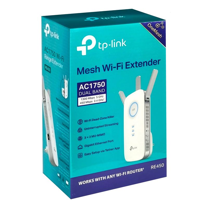 TP-Link---Extensor-De-Cobertura-Mesh-RE450-Doble-Banda-AC1750